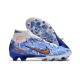Nike Air Zoom Mercurial Superfly IX Elite AG Blau Fußballschuhe