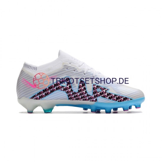 Nike Air Zoom Mercurial Superfly IX Elite AG Blau Weiß Fußballschuhe