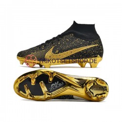 Nike Air Zoom Mercurial Superfly IX Elite Gelb Schwarz Fußballschuhe