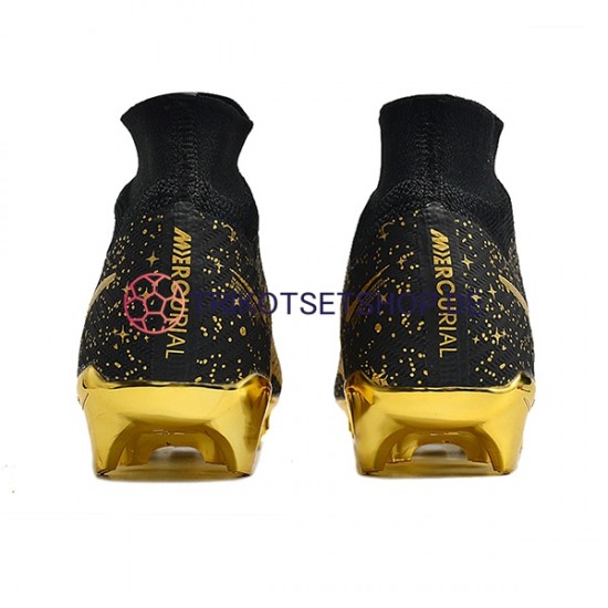 Nike Air Zoom Mercurial Superfly IX Elite Gelb Schwarz Fußballschuhe