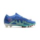 Nike Air Zoom Mercurial Superfly IX Elite FG Blau Grün Fußballschuhe