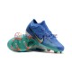 Nike Air Zoom Mercurial Superfly IX Elite FG Blau Grün Fußballschuhe
