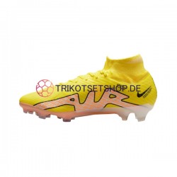 Nike Air Zoom Mercurial Superfly IX Elite FG Lucent Pink Gelb Fußballschuhe