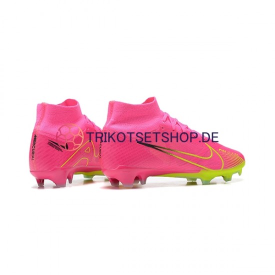 Nike Air Zoom Mercurial Superfly IX Elite FG Rot Grün Fußballschuhe