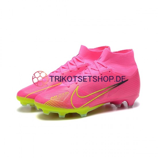 Nike Air Zoom Mercurial Superfly IX Elite FG Rot Grün Fußballschuhe