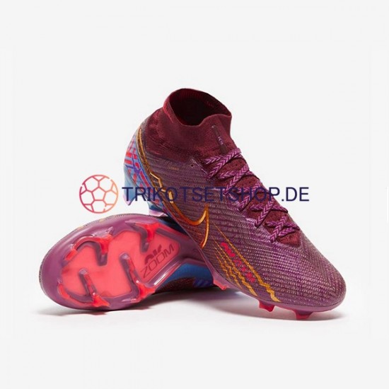 Nike Air Zoom Mercurial Superfly IX Elite FG Rot Fußballschuhe