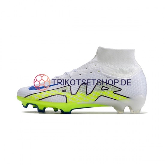 Nike Air Zoom Mercurial Superfly IX Elite FG Weiß Grün Fußballschuhe