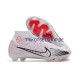 Nike Air Zoom Mercurial Superfly IX Elite FG Rot Weiß Schwarz Fußballschuhe
