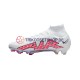 Nike Air Zoom Mercurial Superfly IX Elite FG Rot Weiß Fußballschuhe