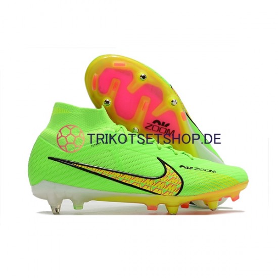 Nike Air Zoom Mercurial Superfly IX Elite SG Grün Fußballschuhe