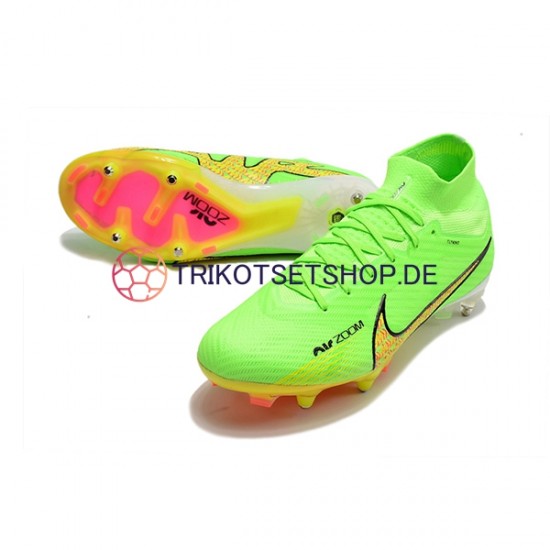 Nike Air Zoom Mercurial Superfly IX Elite SG Grün Fußballschuhe