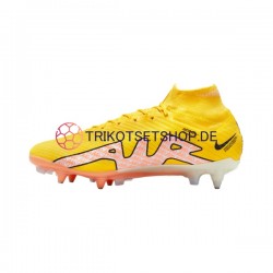 Nike Air Zoom Mercurial Superfly IX Elite SG Pro AC Lucent Pink Gelb Fußballschuhe