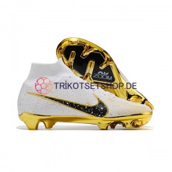Nike Air Zoom Mercurial Superfly IX Elite Gelb Weiß Fußballschuhe