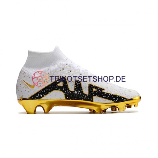 Nike Air Zoom Mercurial Superfly IX Elite Gelb Weiß Fußballschuhe
