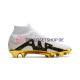 Nike Air Zoom Mercurial Superfly IX Elite Gelb Weiß Fußballschuhe