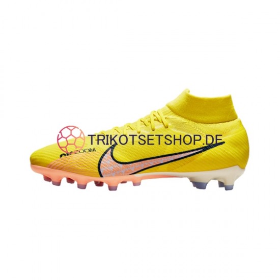 Nike Air Zoom Mercurial Superfly IX Pro AG Pro AG Pro Lucent Pink Gelb Fußballschuhe