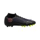 Nike Air Zoom Mercurial Superfly IX Shadow Academy AG Grau Schwarz Fußballschuhe