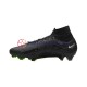 Nike Air Zoom Mercurial Superfly IX Shadow Elite FG Grau Schwarz Fußballschuhe