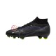Nike Air Zoom Mercurial Superfly IX Shadow Pro FG Grau Schwarz Fußballschuhe