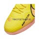 Nike Air Zoom Mercurial Vapor XV Academy IC Halle Lucent Pink Gelb Fußballschuhe