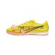 Nike Air Zoom Mercurial Vapor XV Academy IC Halle Lucent Pink Gelb Fußballschuhe