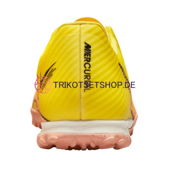 Nike Air Zoom Mercurial Vapor XV Academy TF Lucent Pink Gelb Fußballschuhe
