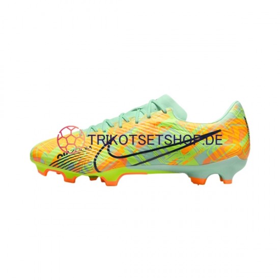 Nike Air Zoom Mercurial Vapor XV Bonded Academy FGMG Blau Grün Fußballschuhe