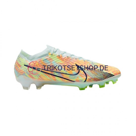 Nike Air Zoom Mercurial Vapor XV Bonded Elite FG Blau Grün Fußballschuhe