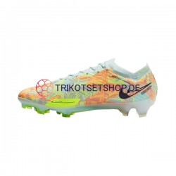 Nike Air Zoom Mercurial Vapor XV Bonded Elite FG Blau Grün Fußballschuhe