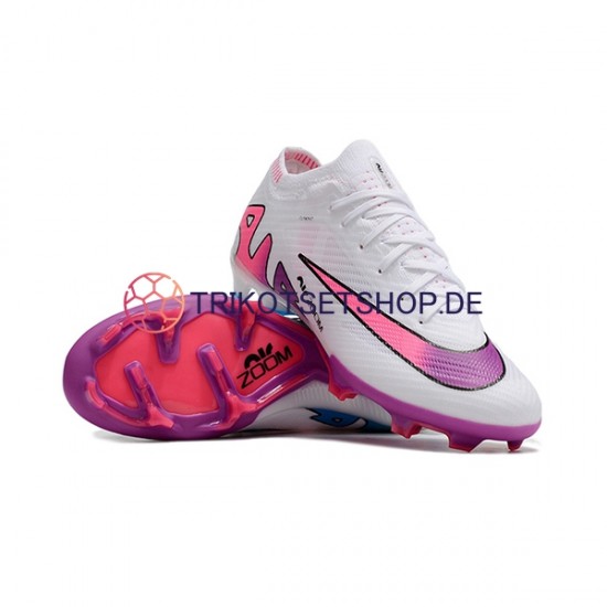 Nike Air Zoom Mercurial Vapor XV Elite AG Lila Pink Weiß Fußballschuhe