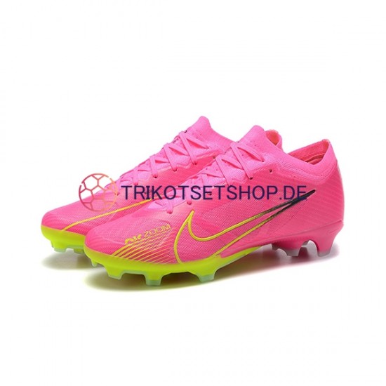 Nike Air Zoom Mercurial Vapor XV Elite FG Rot Grün Fußballschuhe