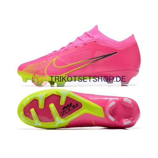 Nike Air Zoom Mercurial Vapor XV Elite FG Rot Grün Fußballschuhe
