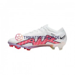 Nike Air Zoom Mercurial Vapor XV Elite FG Rot Weiß Fußballschuhe