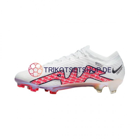 Nike Air Zoom Mercurial Vapor XV Elite FG Rot Weiß Fußballschuhe