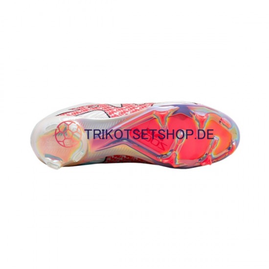 Nike Air Zoom Mercurial Vapor XV Elite FG Rot Weiß Fußballschuhe