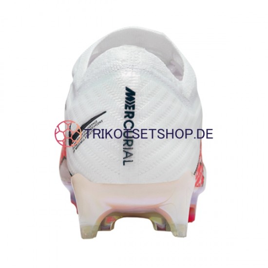 Nike Air Zoom Mercurial Vapor XV Elite FG Rot Weiß Fußballschuhe
