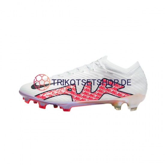 Nike Air Zoom Mercurial Vapor XV Elite FG Rot Weiß Fußballschuhe