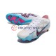 Nike Air Zoom Mercurial Vapor XV Elite SG Blau Weiß Fußballschuhe