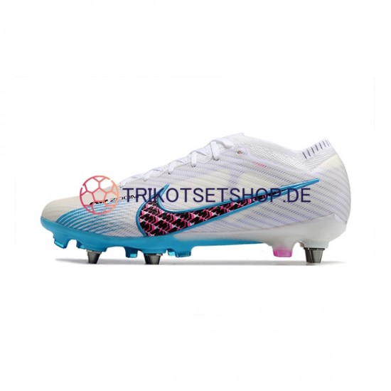 Nike Air Zoom Mercurial Vapor XV Elite SG Blau Weiß Fußballschuhe