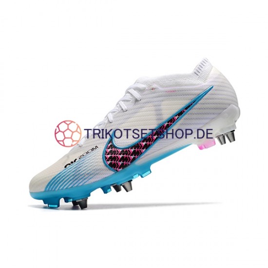 Nike Air Zoom Mercurial Vapor XV Elite SG Blau Weiß Fußballschuhe