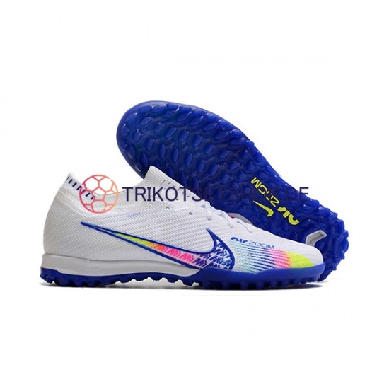 Nike Air Zoom Mercurial Vapor XV Elite TF Blau Weiß Fußballschuhe