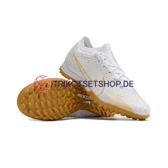 Nike Air Zoom Mercurial Vapor XV Elite TF Gelb Weiß Fußballschuhe