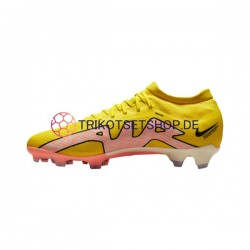 Nike Air Zoom Mercurial Vapor XV Pro FG Lucent Pink Gelb Fußballschuhe