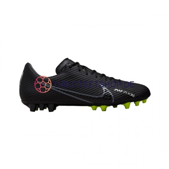 Nike Air Zoom Mercurial Vapor XV Shadow Academy AG Grau Schwarz Fußballschuhe