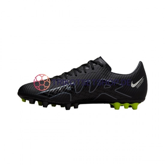 Nike Air Zoom Mercurial Vapor XV Shadow Academy AG Grau Schwarz Fußballschuhe