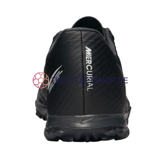 Nike Air Zoom Mercurial Vapor XV Shadow Academy TF Grau Schwarz Fußballschuhe
