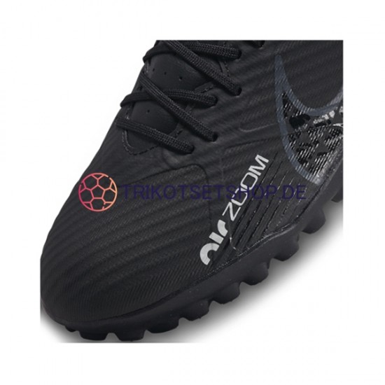 Nike Air Zoom Mercurial Vapor XV Shadow Academy TF Grau Schwarz Fußballschuhe