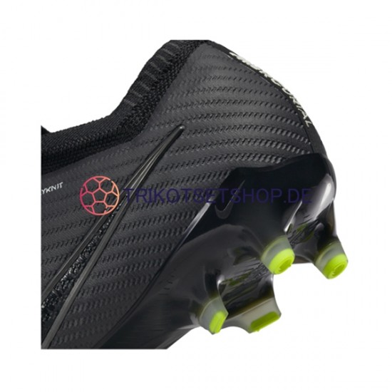 Nike Air Zoom Mercurial Vapor XV Shadow Elite AG Pro Grau Schwarz Fußballschuhe