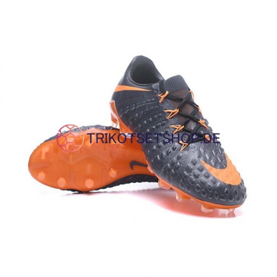 Nike HyperVenom Phantom III Elite FG Orange Schwarz Fußballschuhe