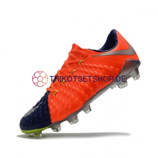 Nike HyperVenom Phantom III Elite FG Orange Blau Fußballschuhe